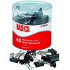 Basics® Fold-Back Clips 1" 60/tub