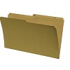 Basics® Reversible File Folders Legal Kraft 100/box