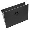 Basics® Coloured Hanging Folders Letter Black 25/box