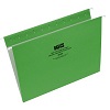 Basics® Coloured Hanging Folders Letter Light Green 25/box