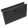 Basics® Coloured Hanging Folders Legal Black 25/box