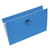 Basics® Coloured Hanging Folders Legal Blue 25/box