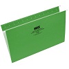 Basics® Coloured Hanging Folders Legal Light Green 25/box