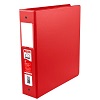 Basics® Round Ring Binder 2" Red