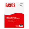 Basics® Page Protectors 3 mil Matte Letter 10/pkg