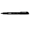 Basics® Permanent Markers Pen Style Fine Tip Black 12/box