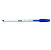 Basics® Stick Pen Medium Point Blue 12/box